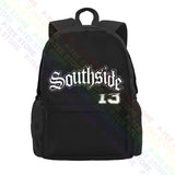 South Side 13 Jersey Cholo Chicano Latino Large Capacity Backpack
