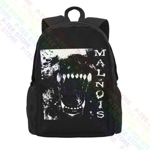 Belgian Malinois Large Capacity Backpack Bookbag Shoe Bag Gym Tote Bag Bags