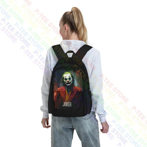 Joker Joaquin Phoenix Backpack Gym Shoe Bag 3D Printing