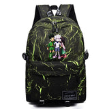 Anime Hunter Hunter Schoolbag Teenger Backpack Unisex Student Casual Packsack