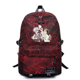Anime Hunter Hunter Schoolbag Teenger Backpack Unisex Student Casual Packsack