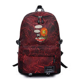 Anime Cuphead Unisex Schoolbag Casual High Fabric Backpack
