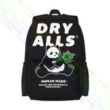 Dry Alls Panda Bear Large Capacity Backpack Gym Tote Bag