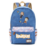 Haikyuu!! Anime Backpack Casual Zipper Schoolbag High Knapsack
