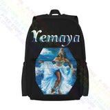 Yemaya Orisha Ocean Goddess Large Capacity Backpack