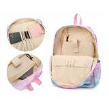 Tie Dye School Backpack Set for Students