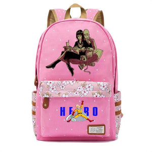 One Punch Man Backpack Unisex Student Schoolbag Casual Packsack Mochila
