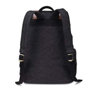 Vintage Canvas Backpack Rucksack Men Student Daypack School Travel Hiking