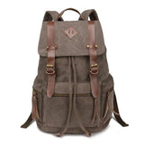 Vintage Canvas Backpack Rucksack Men Student Daypack School Travel Hiking