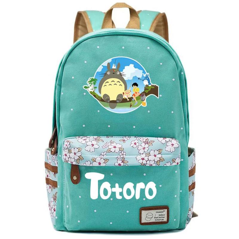 Anime Totoro Teenger Packsack Casual Baby Backpack