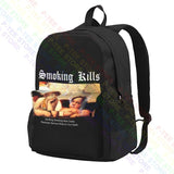 Fr2 Smoking Kills Angels Backpack Outdoor Sports Bag