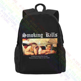Fr2 Smoking Kills Angels Backpack Outdoor Sports Bag