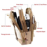 Camo Tactical Waist Bag Military Pack Outdoor Pouches Case Pocket