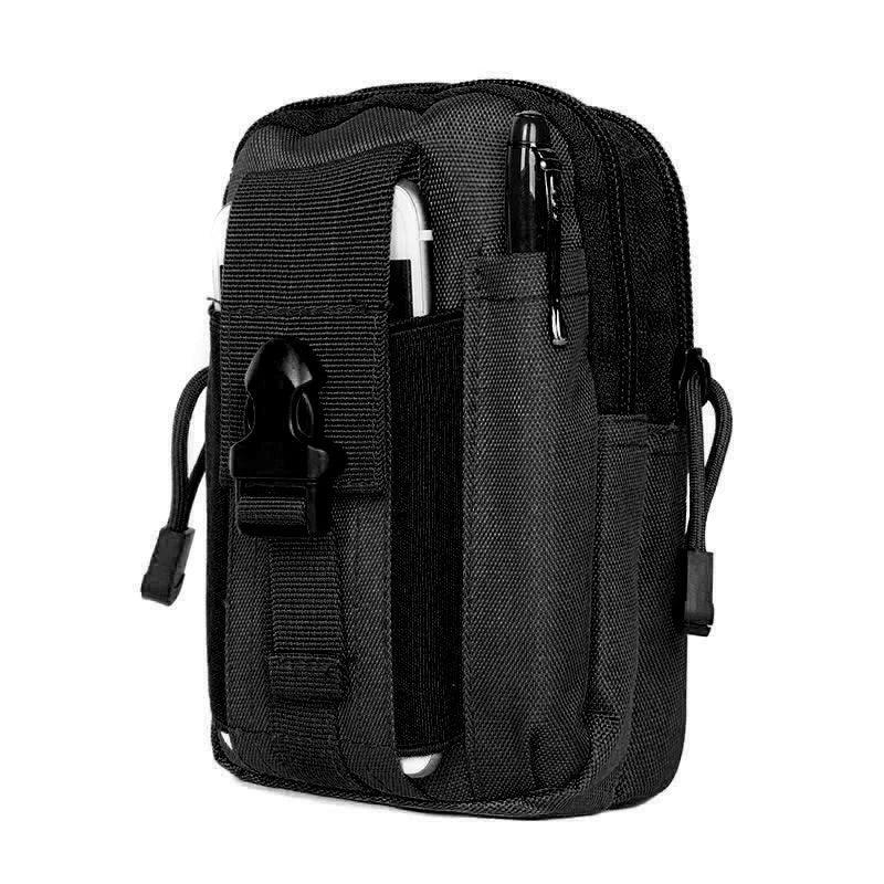 Camo Tactical Waist Bag Military Pack Outdoor Pouches Case Pocket