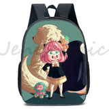 Kids Anime Spy X Family Kindergarten Backpack Toddler Mochila Boys Girls Rucksac
