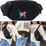 Butterfly Series Waist Bag for Women Men Gym Sports Travel Phone Bag
