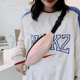 Solid Travel Bag Chest Pack Money Waist Bag