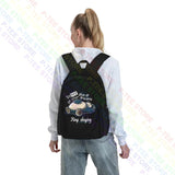 Funny Snorlax Dreaming Backpack School Multi-function