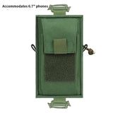 Tactical Waist Bag Military Quick Release Zipper First Aid Camo Tool Belt Bag