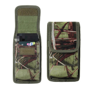 Men Belt Bag Flip Case Phone Pouch Waist Bag Oxford Cloth Pouch