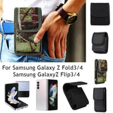 Men Belt Bag Flip Case Phone Pouch Waist Bag Oxford Cloth Pouch