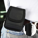 Men Belt Bag Flip Case Phone Pouch Waist Bag Oxford Cloth Pouch
