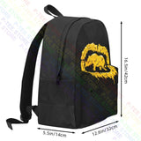 Ecko_Unltd Melted Bright Graphic Large Capacity Backpack