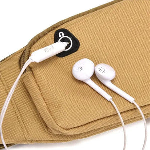 Men's Waterproof Waist Pack for Running Sports Belt Bag