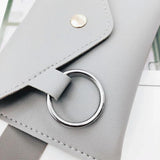 Leather Ring Chest Shoulder Multi-function Waist Bags Envelope Belt Pockets