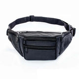 Waterproof Waist Bag Fanny Pack for Men with Zipper Pockets