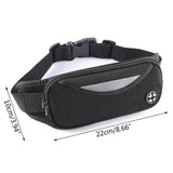Waterproof Sport Waist Belt Bum Pouch Fanny Pack Running Camping Hiking Zip Bag