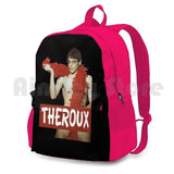 Louis Theroux Waterproof Hiking Backpack - Weird Documentary Young