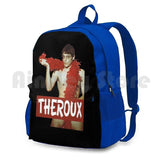 Louis Theroux Waterproof Hiking Backpack - Weird Documentary Young