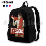 Louis Theroux Waterproof Hiking Backpack - Weird Documentary Young