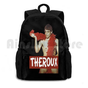 Louis Theroux Waterproof Hiking Backpack - Weird Documentary Young