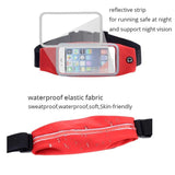 Sport Bum Belt Waist Pack Travel Zip Pouch Phone Pack Waterproof Fanny Pack