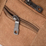 Men Casual Durable Fanny Waist Pack Male Waist Bags Belt Canvas Hip Bum