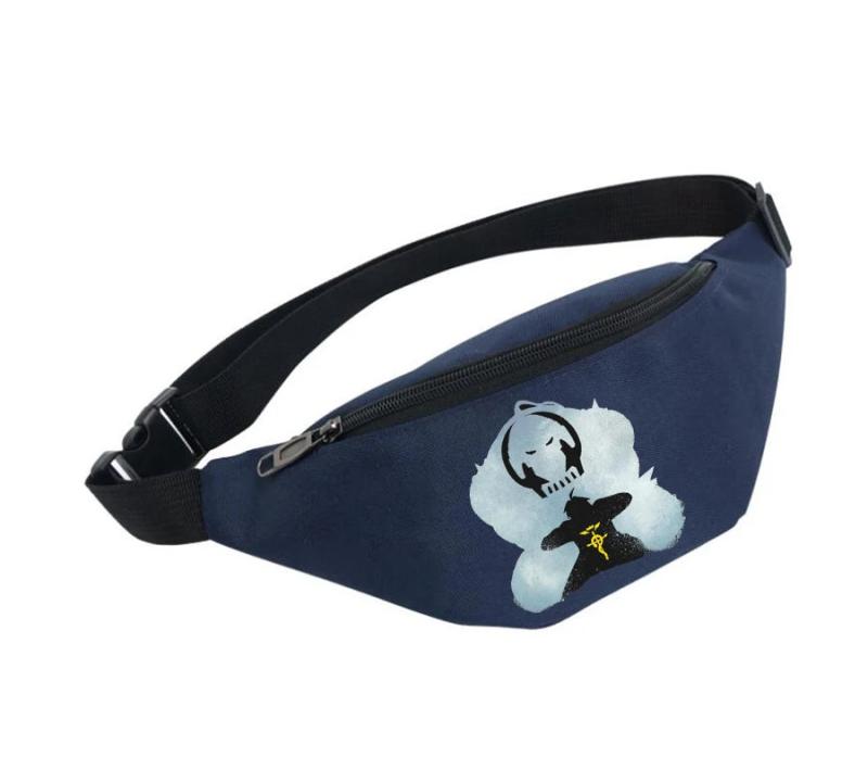 Waterproof Waist Bag for Women Unisex Fanny Pack Fullmetal Alchemist