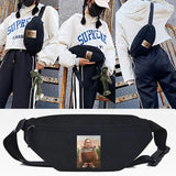Dwarfs Print Waist Bag Fanny Pack Outdoor Sport Chest Pack