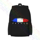 French Team Soccer Jersey Backpack School Large Capacity