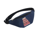 Waterproof Waist Bag for Women Men Unisex Fanny Pack Belly Bags