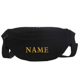 Custom Name Waist Pack Shoulder Bag Messenger Bag Outdoor Sports Chest Bag