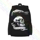 Skull Crow Backpack Large Capacity Outdoor Running
