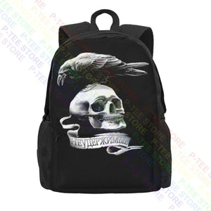 Skull Crow Backpack Large Capacity Outdoor Running