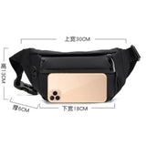 Men Waist Bum Bag Running Jogging Belt Pouch Zip Fanny Pack