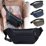 Men Waist Bum Bag Running Jogging Belt Pouch Zip Fanny Pack