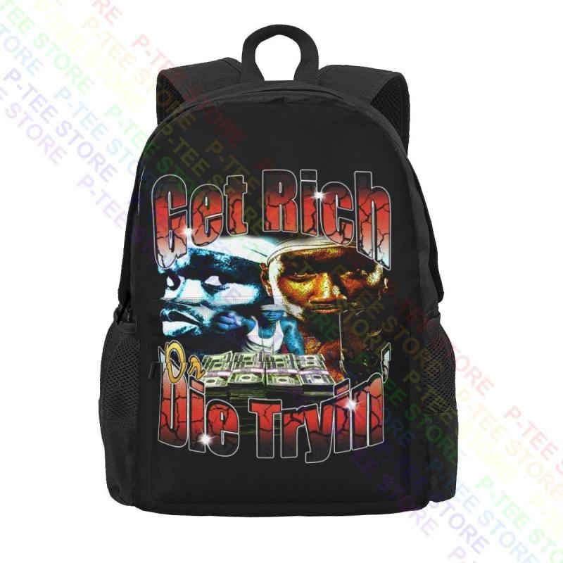 50Cent Large Capacity Backpack Style Sports Bag for Travel