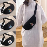 Waist Packs Male Crossbody Bags Underarm Shoulder Chest Bags for Women