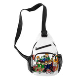Harajuku Eddsworld 3D Print Boys/Girls Chest Bags