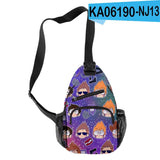 Harajuku Eddsworld 3D Print Boys/Girls Chest Bags